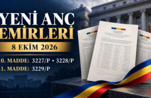 Romanya Vatandaşlığı: 3227/P, 3228/P ve 3229/P Sayılı Yeni ANC Emirleri Yayımlandı 8 Ekim 2026 tarihli 3227/P, 3228/P ve 3229/P sayılı yeni ANC vatandaşlık emirleri